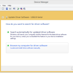 CH340 Windows 8 driver installation step 2