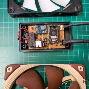 Arduino PWM pc fan speed control